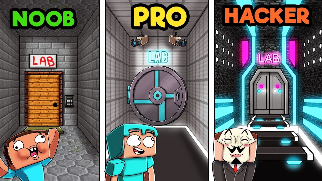 ماين كرافت المختبر السري مستجد مقابل برو مقابل هاكر Vtomb - videos on youtube hackers mutantes en roblox el simulador de ماين كرافت المختبر السري مستجد مقابل برو مقابل هاكر Vtomb - hackers mutantes en roblox el simulador de