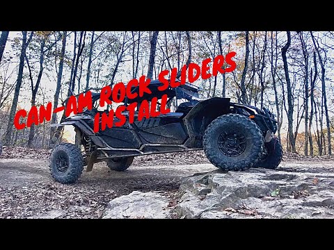 Rock Sliders Installation on 2021 Can-am X3 Max XRS Turbo RR