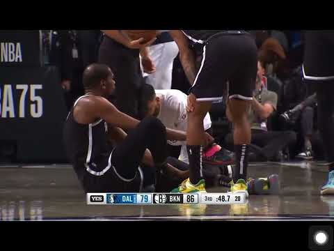 Kevin Durant almost got an season ending injury