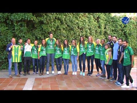 Presentación de la Plantilla del CB Al-Qázeres Extremadura #LF 16/17