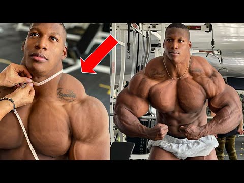 Real Life Monster Neckzilla🐉 | Rubiel Mosquera | Gym Devoted