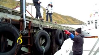 preview picture of video 'King Crab fishing Northcape, Skarsvåg Norway'