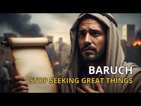 Baruch: The Man God Told to Stop Seeking Great Things