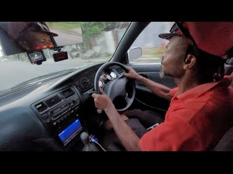 Crazy Grandpa Testing Turbocharged 2ZZ-GE On The Street