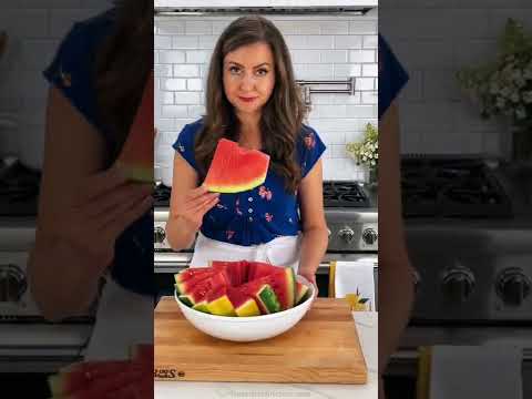 Stop Cutting Watermelon Wrong! 🔪🍉 Here's the Right Way. #shorts