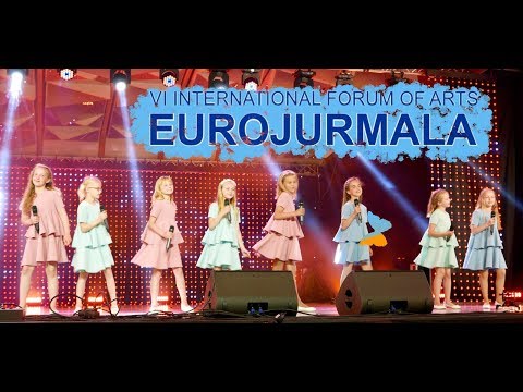 Laulupesa ansambel "8 Friends" Eurojurmala 2017 galakontserdil