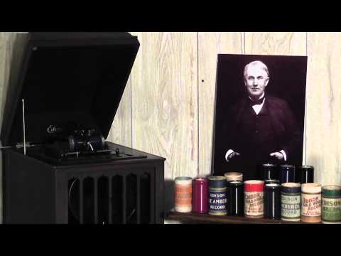 Edison blue amberol cylinder 3416 Hy-Sine-One-Step by the Jaudas Society Orchestra