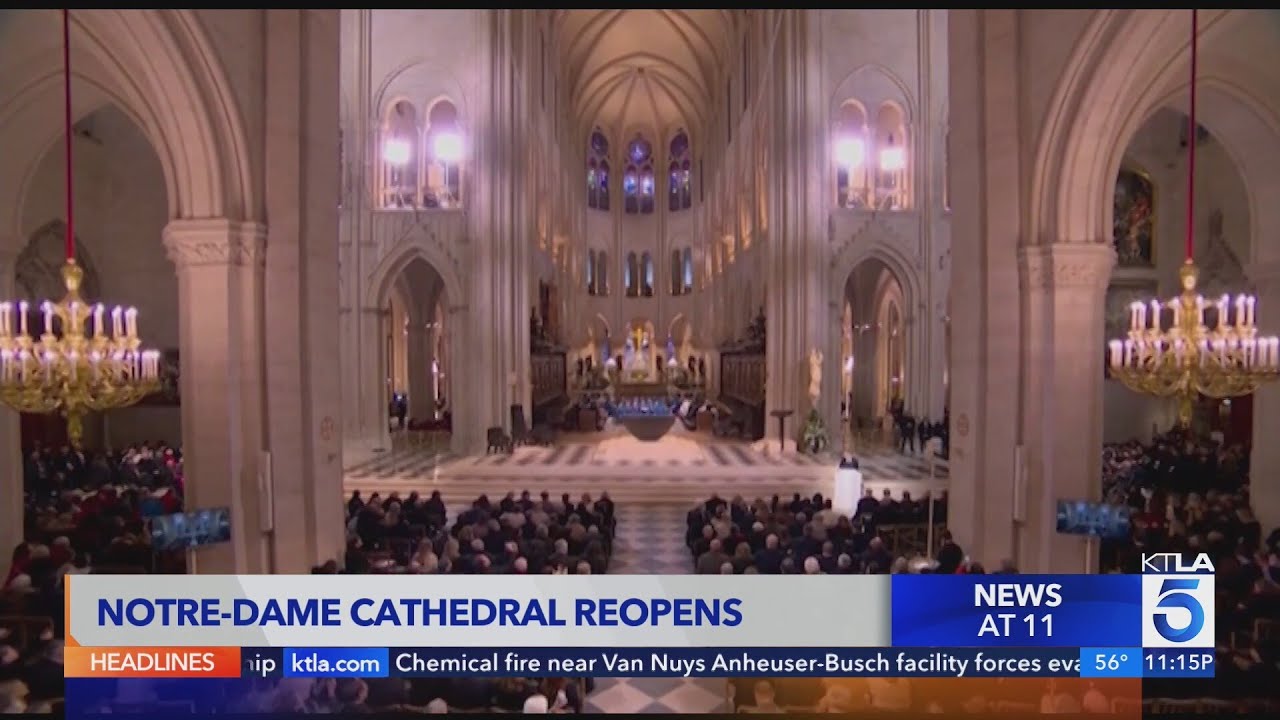 Notre Dame officially reopens its doors after devastating 2019 fire