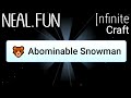 How To Make Abominable Snowman In Infinite Craft Get Abominable Snowman In Infinite Craft