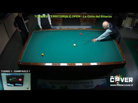 la gioia del biliardo live TUDINO - GIAMPAOLO