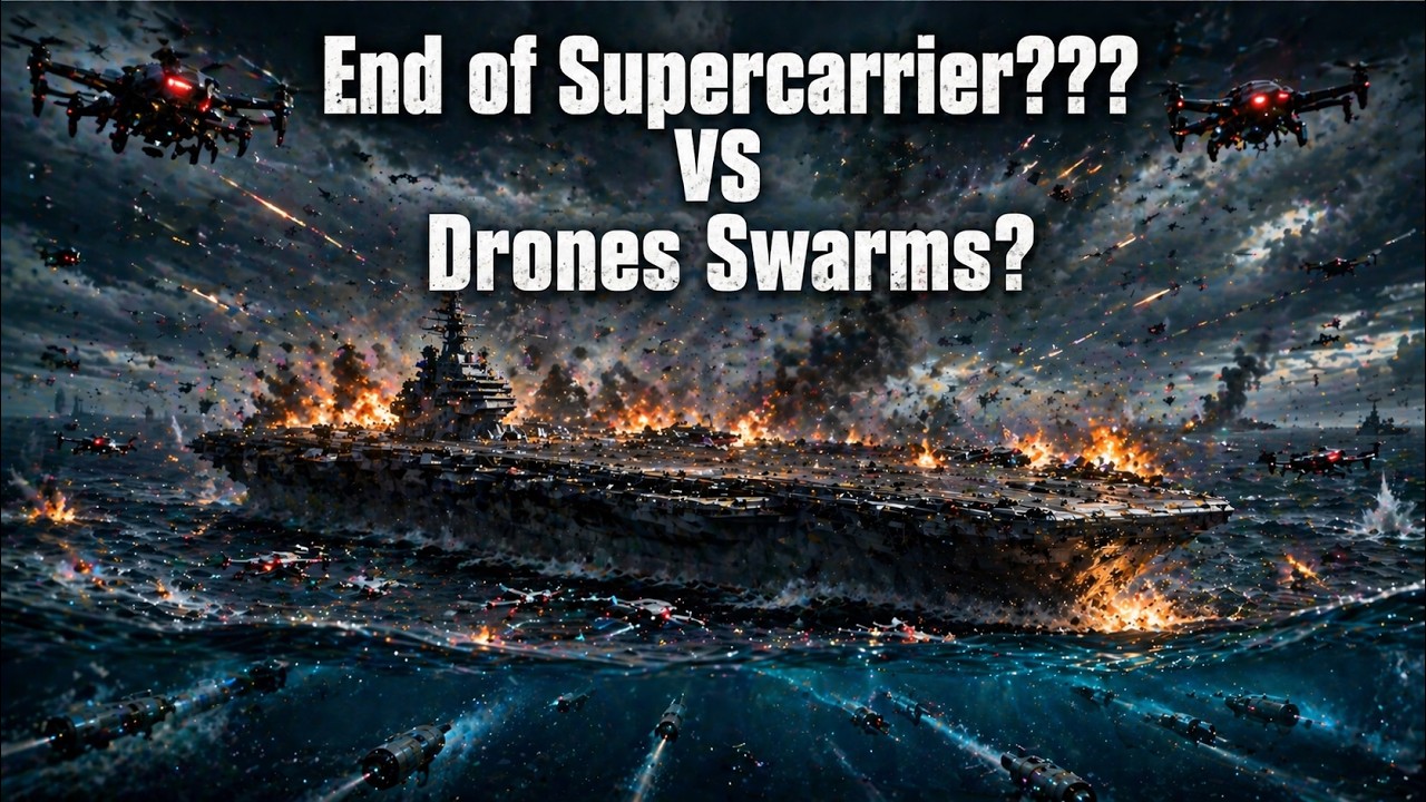 End of Supercarrier? When Low-Cost Drones Challenge Multi-Billion Warships: Future Mothership plan