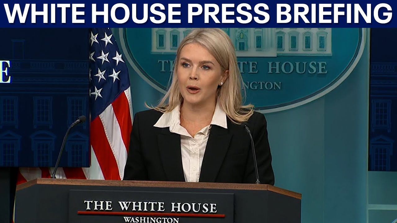 Karoline Leavitt hosts White House Press Briefing after House passes Trump's Big Beautiful Bill