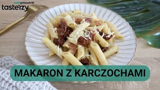 Makaron z karczochami