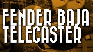 Video thumbnail for Fender Baja Telecaster by GUITARGUITAR