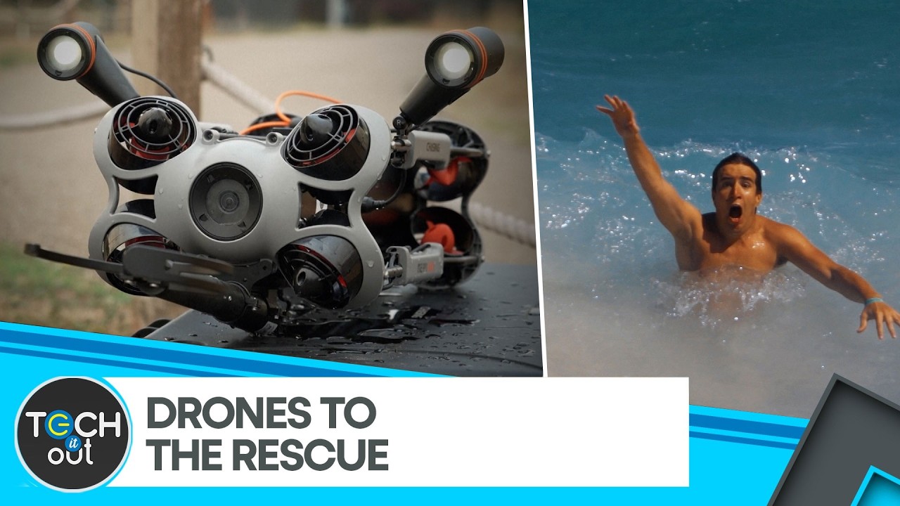 How Underwater Drones Are Changing Water Rescues | Tech It Out