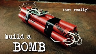 DIY Dynamite BOMB (prop) (fake don&#39;t freak out)