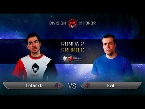 LoLvsxD vs EviL - SC2Honor [Grupo C]