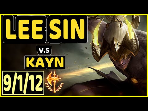SELFMADE (LEE SIN) vs KAYN - 9/1/12 KDA JUNGLE CHALLENGER GAMEPLAY - EUW