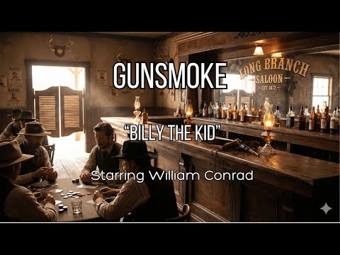 Gunsmoke | Billy the Kid (April 26, 1952) | The Very First Episode | Old Time Radio Western