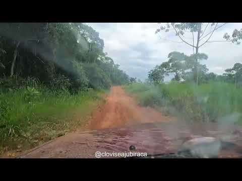 Estradas de Mato Grosso região de  Rondolândia Pra Colniza