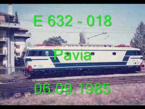 E 632 E 633 E652 LOCOMOTORI NELLE FORME E NEI COLORI DEGLI ANNI '80. P 7/8 LE TIGRI