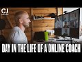 Day in the Life of a Online Coach | Working From Home Edition