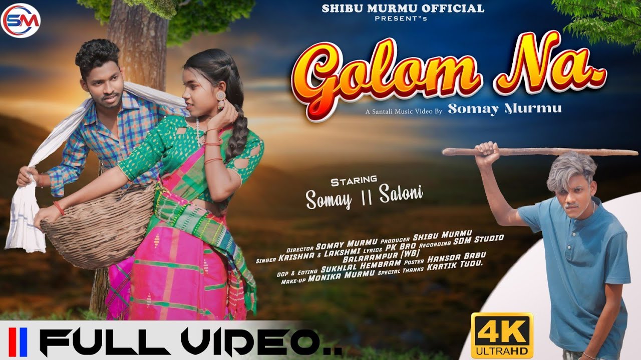 GOLOM NA || NEW SANTALI( FULLVIDEO) 2024 || SOMAY || SALONI || SHIBU MURMU