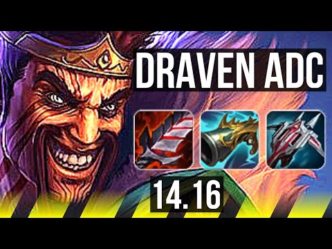 DRAVEN & Senna vs EZREAL & Janna (ADC) | 68% winrate, 11/2/2 | BR Master | 14.16