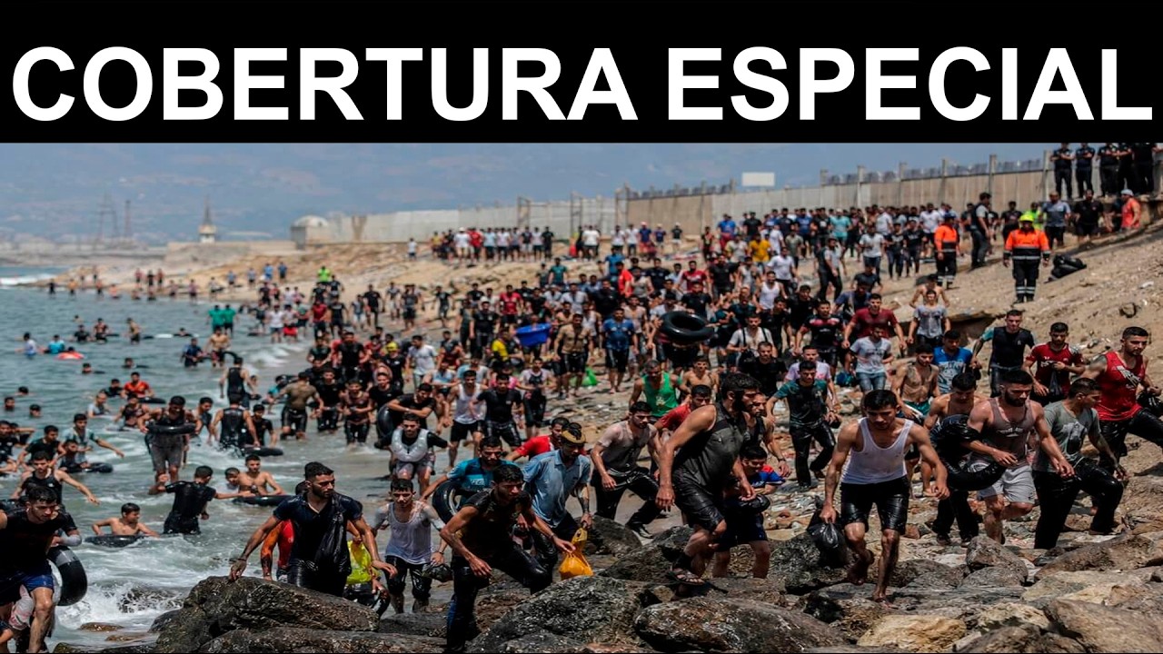 CRISIS MIGRATORIA EN CEUTA Y MELILLA ESPAÑA