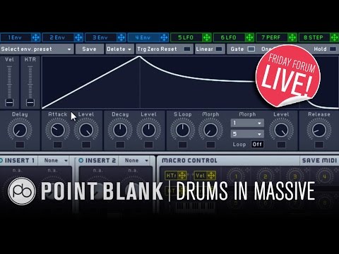 Synth Drum Sound Design in Massive & Battery (FFL!)