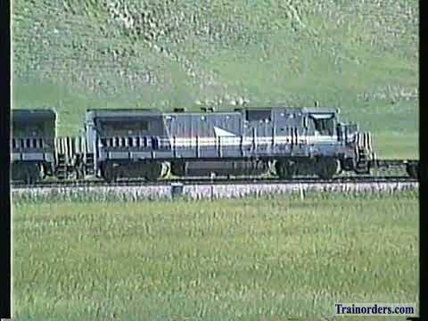Classic Railroad Series 791 - BN Nebraska Main Line June 27, 1994 Part 3