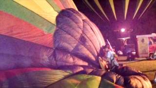 Girl rides balloon to top at Alabama balloon jubilee