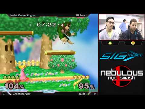 NeoNebulous - Green Ranger (DK) vs Zaios (Peach) - Pools