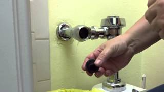 Fix running water using a sloan control stop valve
