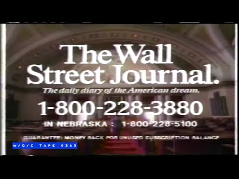 WOC Tape 0363 Commercial Compilation - 1986