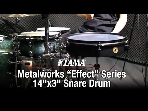 TAMA Metalworks "Effect" Series 14"x3" Snare Drum