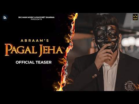 Pagal Jeha (Official Teaser) - Abraam | Upma Sharma | Full Song Releasing on 10th December