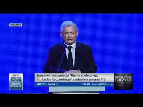 Jaroslaw Kaczynski Rocznica Tragedii Smolenskiej ''Zdradzeni o Świcie''