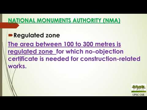 #Prelims #CSE #NATIONAL MONUMENTS AUTHORITY