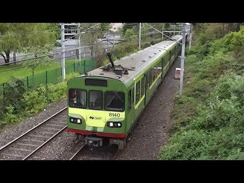 Irish Rail 8100 Class Dart Trains 8119 + 8140 - Sydney Parade, Dublin
