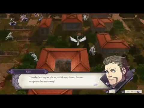Fire Emblem Three Houses - Protecting Garreg Mach: Defeat Alois, Flayn and Seteth Gameplay (2019)