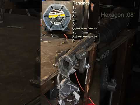 LAST TWO SURPRISED ME: Weed Eater String Comparison