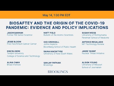 Biosafety and the origin of the COVID-19 pandemic: Evidence and policy implications