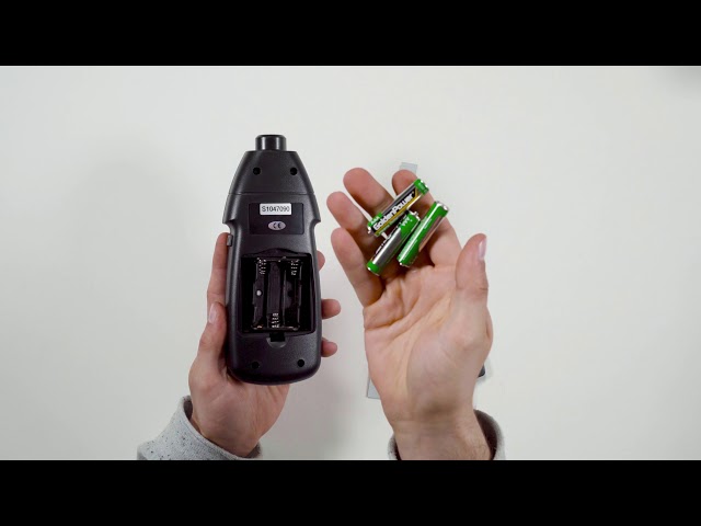 Video teaser for KS TOOLS 455.0130 Fotoelektronischer Drehzahlmesser (Unboxing)