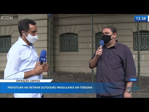 Prefeitura vai retirar outdoors irregulares em Teresina 12 05 2021