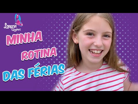 MINHA ROTINA DAS FÉRIAS!