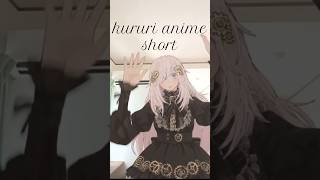 ショート踊りアニメーション 時計仕掛けの【クルリ】灰に×りおんキャラクター #shorts #anime #dance