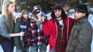 Mindless Behavior Interview -- On Set &quot;Christmas With My Girl&quot; Music Video