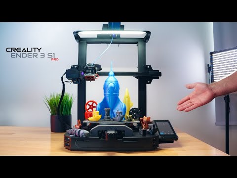 Creality Filament Dry Box - plastiko džiovinimo sistema video