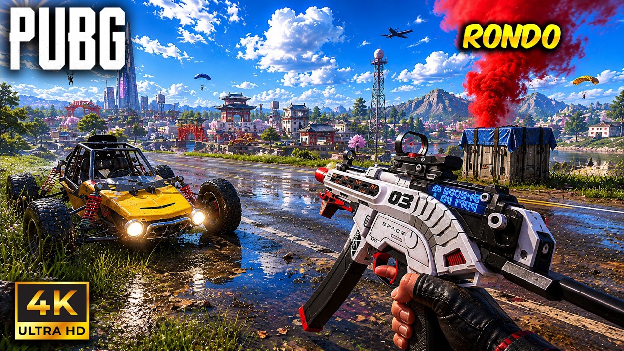 PUBG PC pero se PONE MUY TENSO en SOLITARIO y en RONDO 😥 Los GRAFICOS al MÁXIMO se ven BRUTALES